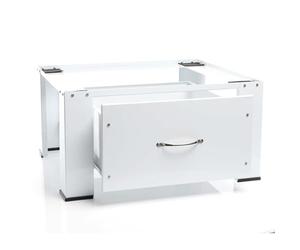 Wiltec Base per Lavatrice e asciugatrice Max 150 kg Telaio Porta Lavatrice con cassetto