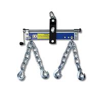 Wiltec Bilanciatore di carico Fino a 750 kg, Sollevatore per Motori per Gru da Officina, Solleva Motore a Catena, posizionatore, equilibratore di carico