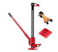 Wiltec Binda fuoristrada - Set per ATV rimorchi, con farm jack fino a 3000 kg, piastra di appoggio e adattatore per sollevamento ruote
