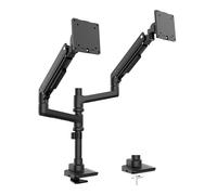 Wiltec Braccio monitor da scrivania Supporto per 2 schermi da 17-49", conforme VESA, max 20 kg