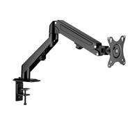 Wiltec Braccio monitor da scrivania Supporto per schermi da 17-27" conforme a VESA, con molla a gas