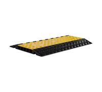 Wiltec Canalina passacavi carrabile 950x540x55mm 5 canali 30 t Pedana copricavo