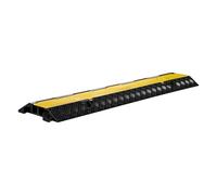 Wiltec Canalina passacavi carrabile, 980x240x45mm, 2 canali, max 13 t, Pedana copricavo