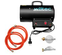 Wiltec Cannone aria calda a gas 30 W Riduttore di pressione gas Francia 700 mbar