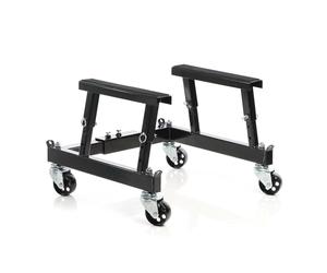Wiltec Cavalletto alzamoto a rotelle, max 680 kg, per moto e Quad