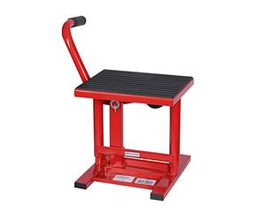 Wiltec Cavalletto alzamoto centrale max 135 kg 31-41 cm Sollevatore motocicli