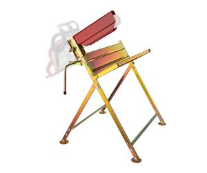 Wiltec Cavalletto taglialegna per motosega pieghevole con guida copribarra