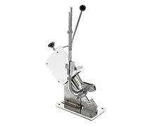 Wiltec Clippatrice manuale per salumi, in acciaio, Utensile per chiusura insaccati