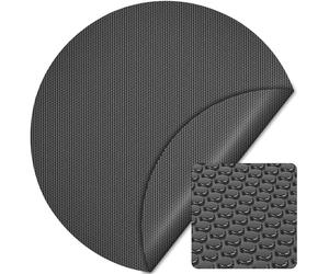 Wiltec Copertura termica piscina rotonda Ø 3,6m, nero, 400 µ, Protezione isotermica