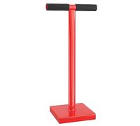 Wiltec Costipatore Manuale 11,5 kg in Acciaio Piastra di 20x20cm Compattatore Terreno