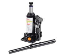Wiltec Cric a Bottiglia da 2 t abbassamento Lento 158-308 mm Martinetto Idraulico