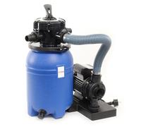 Wiltec Filtro a sabbia per piscine 180 W Serbatoio 14 l Pompa 9.000 l/h