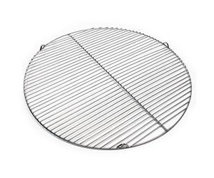Wiltec Griglia rotonda in acciaio inossidabile 64,5 cm per barbecue a carbone e a gas