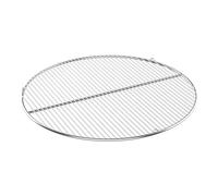 Wiltec Griglia rotonda in acciaio inossidabile 65 cm per barbecue a carbone e a gas