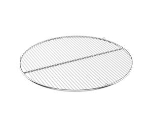 Wiltec Griglia rotonda in acciaio inossidabile 65 cm per barbecue a carbone e a gas