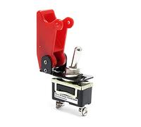 Wiltec Interruttore a leva Kill Switch per 125 V 35 A Con tappo rosso ON-OFF Arresto di emergenza