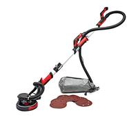 Wiltec Levigatrice professionale a collo lungo 750W Con disco da Ø 225mm e asta telescopica 6 grane diverse