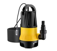Wiltec Livellostato, sensore di livello per pompa sommersa acque reflue 550 W 12500 l/h, 2 modalità