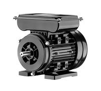 Wiltec Motore elettrico asincrono monofase, 1400 giri/min, 230 volt, 0,55 kw, 3/4 CV, IP44, classe F
