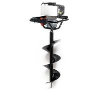 Wiltec Mototrivella a Benzina, Motore a 2 Tempi 1,9 CV 1,4kW 52ccm, con Punta elicoidale Ø200mm