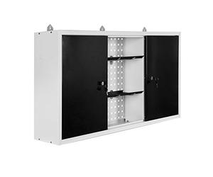 Wiltec Pannello murale grigio Attrezzature officina Banco da lavoro Armadio degli attrezzi Parete forata