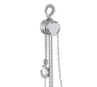 Wiltec Paranco a catena manuale VXI-D Alluminio 1 t Sollevamento 3 m G100