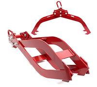 Wiltec Pinza forestale per legna e tronchi fino a 850 mm 1500kg di forza di trazione 4 artigli