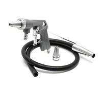 Wiltec Pistola sabbiatrice con accessori max 6,3 bar, per sabbiatura ad aria compressa