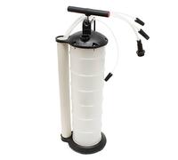 Wiltec Pompa di aspirazione Manuale dell'olio 7 l Pompa aspirante di trasferimento liquidi
