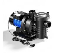 Wiltec Pompa per piscina da 18.600 l/h e 750 W per piscine da 74-110 m³, sistema di pompaggio con prevalenza di 13 m, pompa di ricircolo per piscine