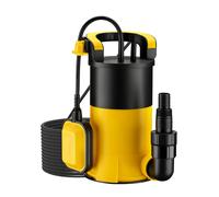 Wiltec Pompa sommersa, 400W 8000 l/h, profondità max 7 m, Elettropompa a immersi