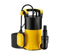 Wiltec Pompa sommersa 400W 8000 l/h Profondità 7 m Elettropompa a immersione