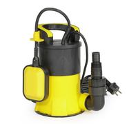 Wiltec Pompa sommersa, 550W 12500 l/h, profondità max 7 m, Elettropompa a immersione per pozzi e cisterne