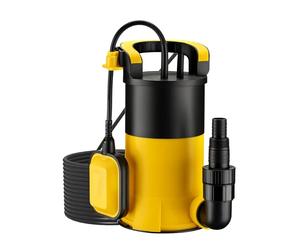 Wiltec Pompa sommersa, 850W 15000 l/h, profondità max 7 m, Elettropompa a immersione per pozzi e cisterne