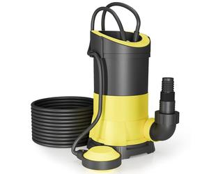 Wiltec Pompa sommersa acque nere 5000l /h 250 w prevalenza 6m Elettropompa a immersione