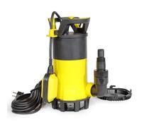 Wiltec Pompa sommersa ad aspirazione piatta 550 W 12500 l/h Acque chiare e scure