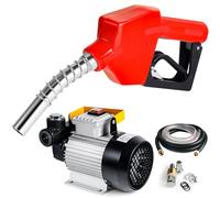 Wiltec Pompa travaso gasolio, autoadescante, per biodiesel e olio combustibile 230V/550W 60l/min