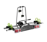 Wiltec Portabici auto universale per 2 biciclette, porta bici per auto pieghevole, portata max 60 kg, con protezione antifurto