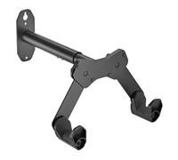 Wiltec Portabici da muro 39,8 x 16,7 x 32,6-42,6 cm Max 25 kg Gancio bicicletta