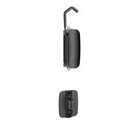 Wiltec Portabici da Muro 8,2 x 25 x 18,5 cm, Max 30 kg, Supporto Universale Verticale per Bicicletta, Gancio da Muro per Bicicletta in Acciaio Verniciato a Polvere