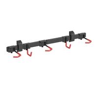 Wiltec Portabici da muro per 3 bici 82,4 x 18 x 13,6 cm, max 95 kg Universale
