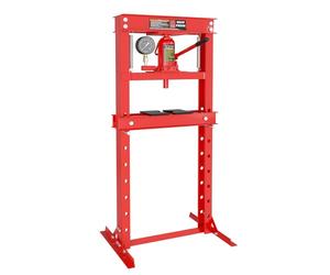 Wiltec Pressa idraulica da officina 12t Pressa a telaio per cuscinetti con manometro
