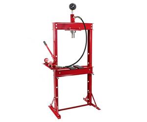 Wiltec Pressa idraulica da officina 20t Pressa professionale a telaio per cuscinetti con manometro