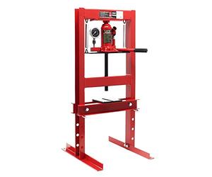 Wiltec Pressa idraulica da officina 6t Pressa a telaio per cuscinetti con manometro