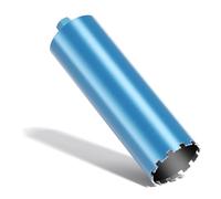 Wiltec Punta diamantata per carotatrice Ø 132 mm, lunghezza 450 mm, UNC 1¼, ingranaggio a denti elicoidali, per carotaggio a umido, corona diamantata per calcestruzzo, pietra, granito