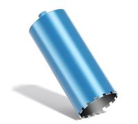 Wiltec Punta diamantata per carotatrice Ø 200 mm, lunghezza 450 mm, UNC 1¼, ingranaggio a denti elicoidali, per carotaggio a umido, corona diamantata per calcestruzzo, pietra, granito