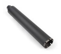 Wiltec Punta diamantata per carotatrice Ø 82 mm, lunghezza 450 mm, UNC 1¼, ingranaggio a denti diritti, rendimento elevato, per carotaggio a umido, corona diamantata per calcestruzzo, pietra, granito