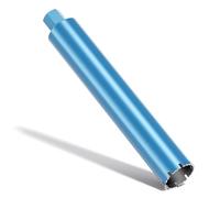 Wiltec Punta diamantata per carotatrice Ø 82 mm, lunghezza 450 mm, UNC 1¼, ingranaggio a denti elicoidali per carotaggio a umido, corona diamantata per calcestruzzo, pietra, granito