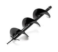 Wiltec Punta elicoidale per trivella in ghisa 250mm coclea di ricambio per mototrivella