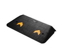 Wiltec Rampa gomma marciapiede soglia 901,7x457,2x76,2mm 50 t parti riflettenti
